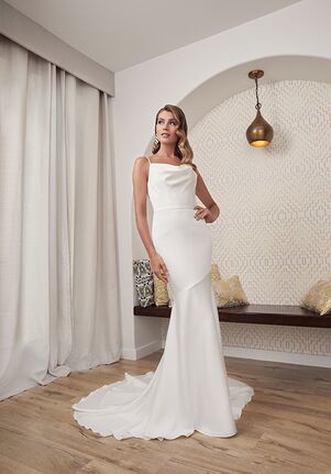 Le Blanc LE109 Milan Fit-and-Flare Wedding Dress