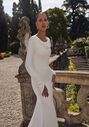 Justin Alexander Kathleen Fit-and-Flare Wedding Dress - thumbnail - 4