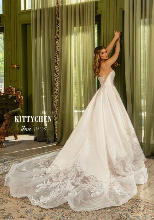 KITTY CHEN JESSE, H2325 Ball Gown Wedding Dress - 2