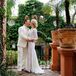 Floral Applique Wedding Dress