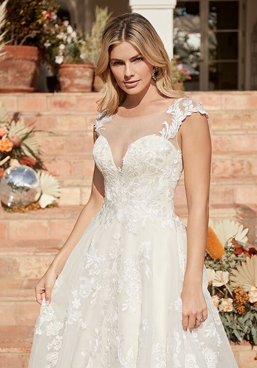 Beloved by Casablanca Bridal BL351 Mika A-Line Wedding Dress - 5