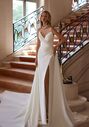 Moonlight Couture H1601 Mermaid and Trumpet Wedding Dress - thumbnail - 1