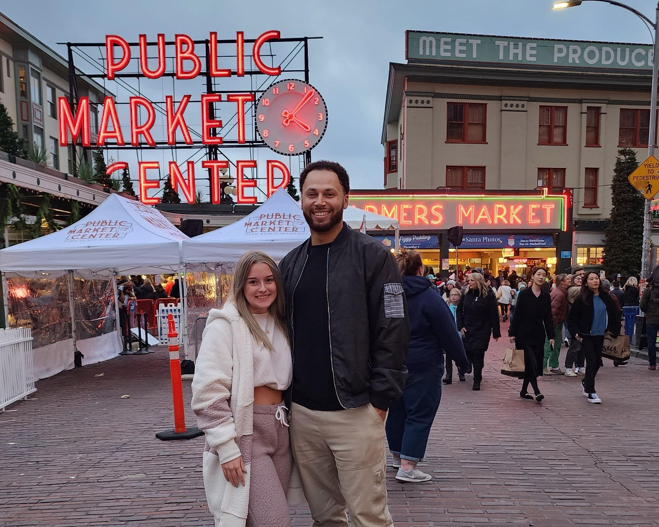 Picture of Sarah's first trip to Seattle in 2022