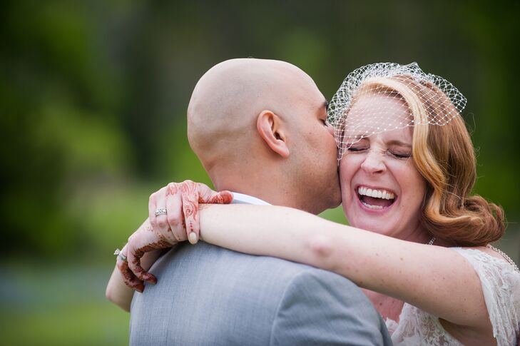 Chaney Jernigan (39 and a director of program management) and Faqir Ahmed's (37 and a principal corporate strategist) fusion wedding was filled with b