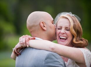 Chaney Jernigan (39 and a director of program management) and Faqir Ahmed's (37 and a principal corporate strategist) fusion wedding was filled with b