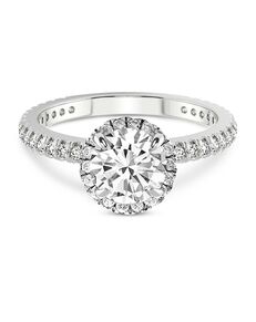 Friendly Diamonds Glamorous Princess, Asscher, Cushion, Emerald, Heart, Marquise, Pear, Radiant, Round, Oval Cut Engagement Ring