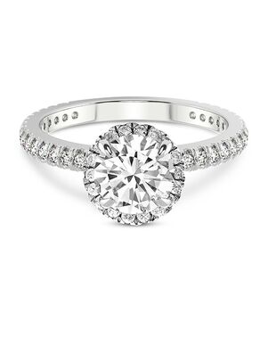 Friendly Diamonds Glamorous Princess, Asscher, Cushion, Emerald, Heart, Marquise, Pear, Radiant, Round, Oval Cut Engagement Ring