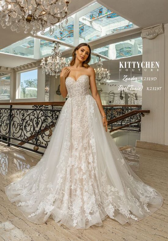 KITTYCHEN Couture ZANDER DEE, K2319 Fit-and-Flare Wedding Dress - 1