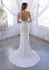 Blue by Enzoani Ozalea Sheath Wedding Dress - thumbnail - 4
