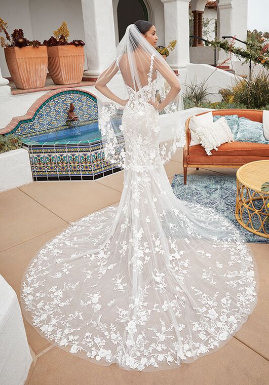 Beloved by Casablanca Bridal BL376 Grayson Fit-and-Flare Wedding Dress - 3