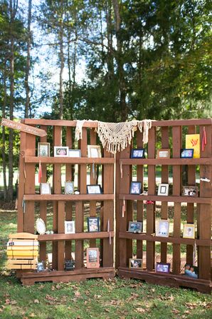 DIY Wood Memory Wall