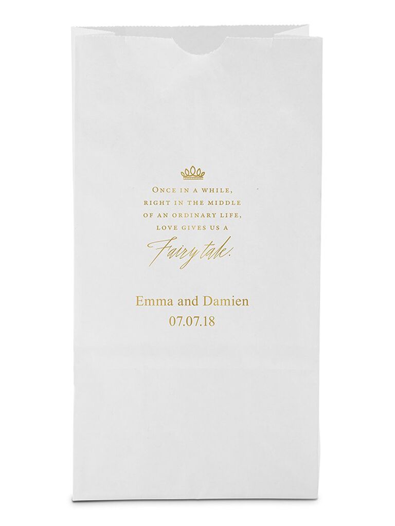 the knot disney wedding favors love gives us a fairytale goodie bags