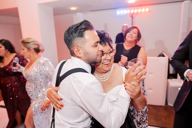 Groom Dancing With Mother of the Groom