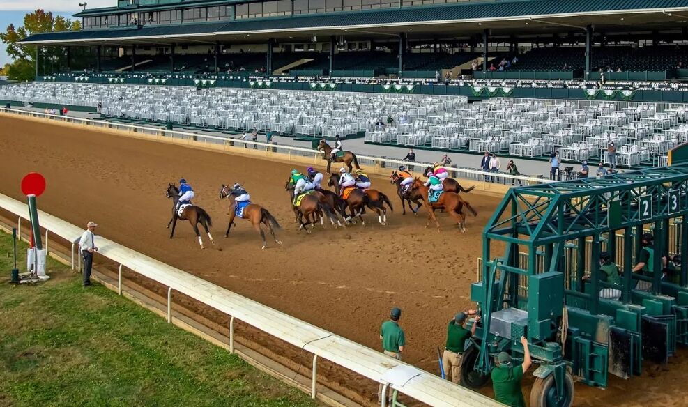 Picture of Keeneland Horse Track