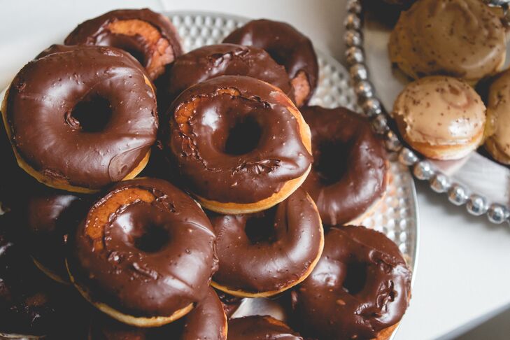 Chocolate Frosted Doughnut Desserts