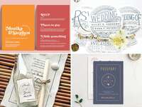 Unique Wedding Invitations