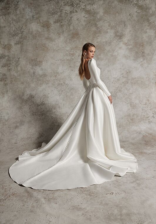 Justin Alexander Signature Dabira Ball Gown Wedding Dress - 3
