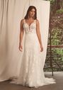 Lillian West 66278 Fit-and-Flare Wedding Dress - thumbnail - 3