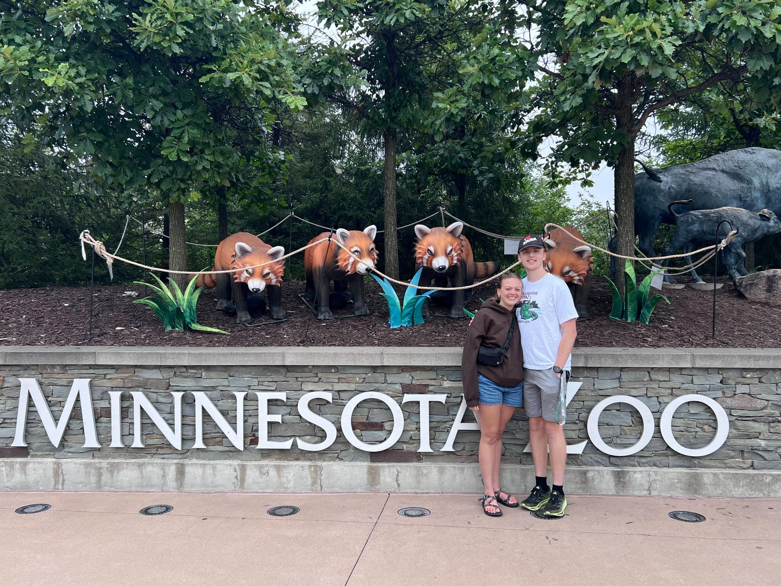 We went to the Minnesota Zoo with Will's family while we visited them in Elk River!