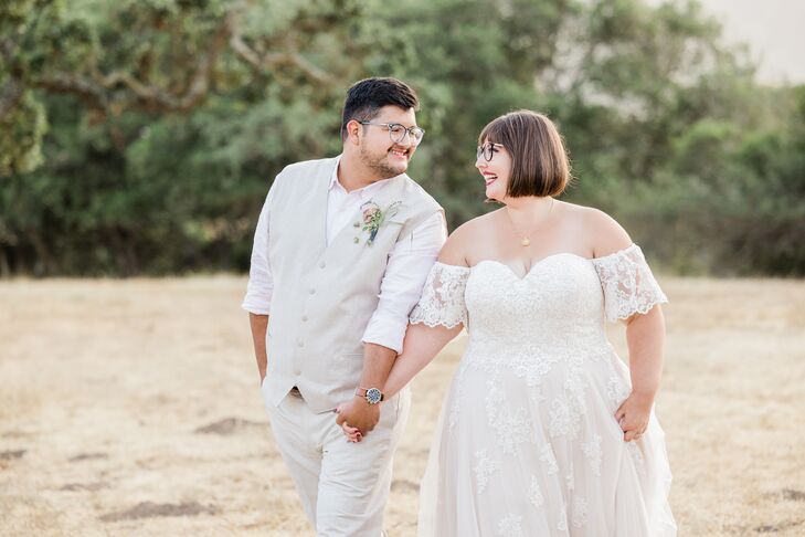 Couple Holding Hands and Walking at Holman Ranch in Carmel Valley, California