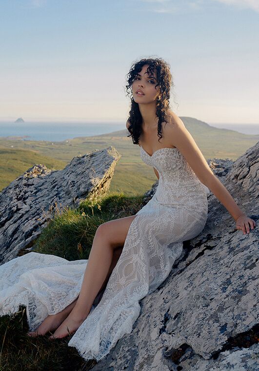 Wilderly Bride Wynonna Sheath Wedding Dress - 4