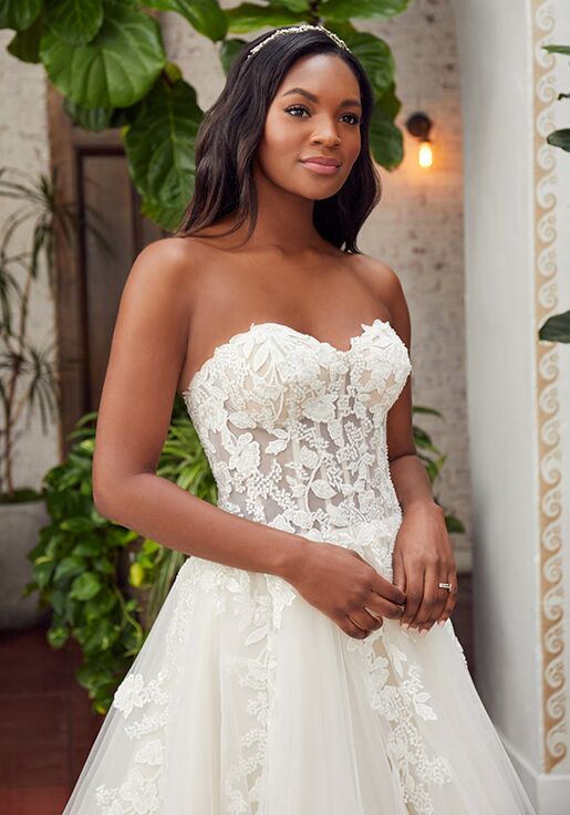 Beloved by Casablanca Bridal BL352 Dayna A-Line Wedding Dress - 3