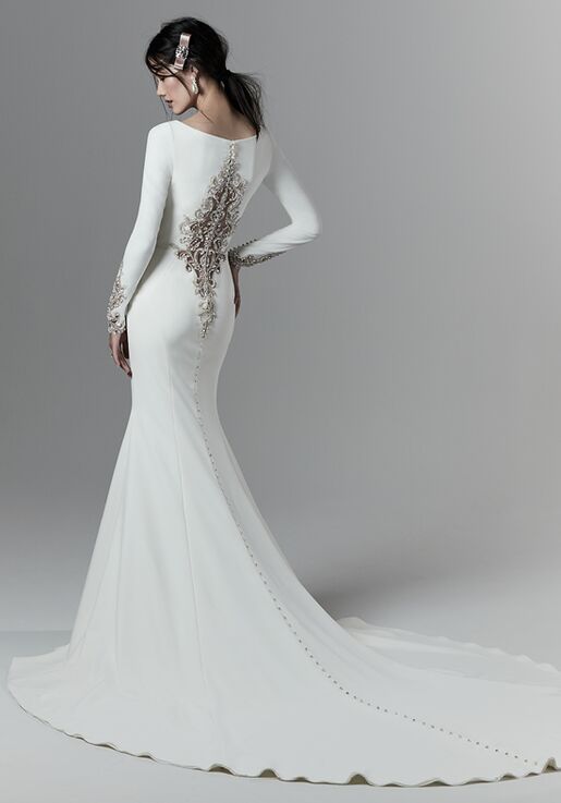 Sottero and Midgley ASTON Sheath Wedding Dress - 2