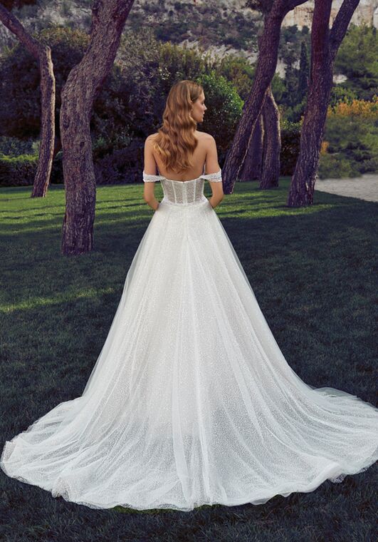 Demetrios 200139 A-Line Wedding Dress - 3