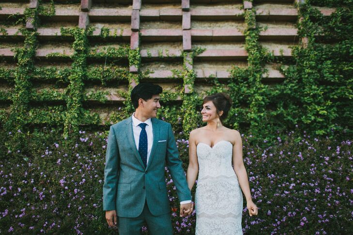 Megan Grable (33 and a strategist) and Ray Pilla’s (36 and a scientist) stunningly creative wedding takes bohemian to a whole new level with amazing t