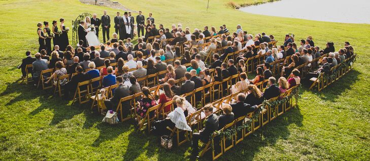 Heartwarming Outdoor Ceremony at the White Barn