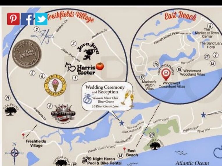 Picture of Interactive Map of Kiawah Island