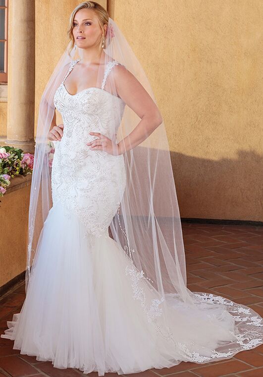 Casablanca Bridal 2320 Paige Mermaid Wedding Dress - 5