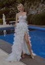 Amalfi Passion collection by Ricca Sposa Monica 24-029 Sheath Wedding Dress - thumbnail - 5