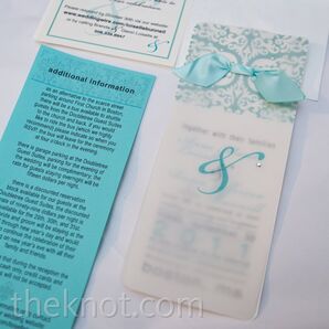 Blue Invitations