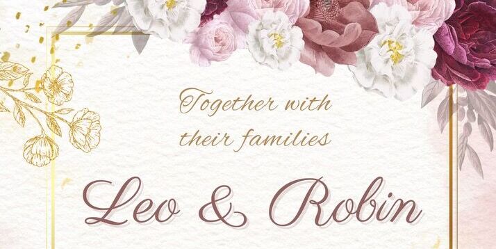 LEO & ROBIN Home Page Banner