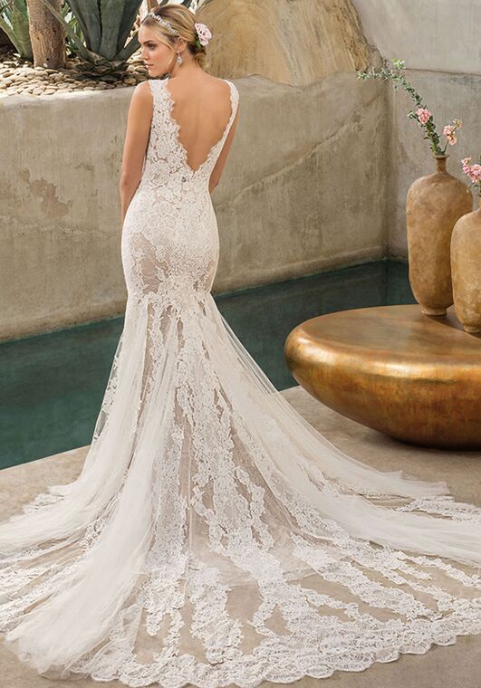 Casablanca Bridal Style 2306 Savannah Mermaid Wedding Dress - 2