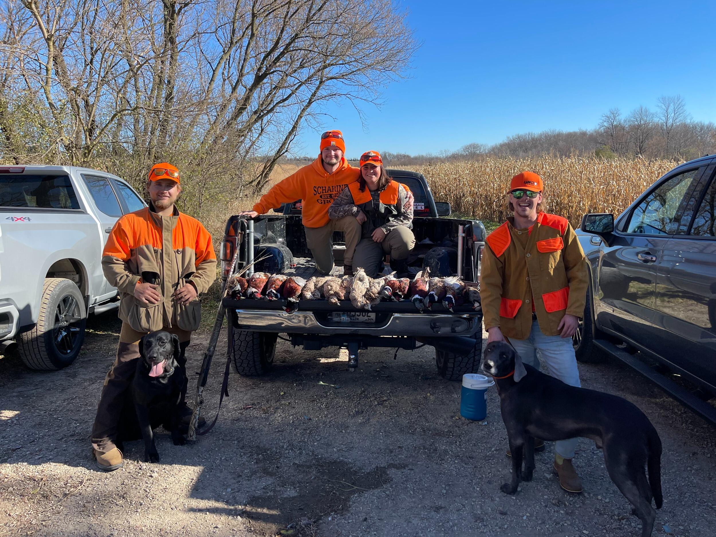 Of course, with some hunting mixed in.