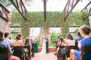 Modern Ceremony at Hotel Emma in San Antonio, Texas