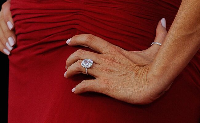 Sofia Vergara engagement ring at the SAG Awards