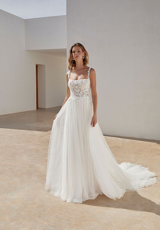 Adore by Justin Alexander Catrina A-Line Wedding Dress - 3