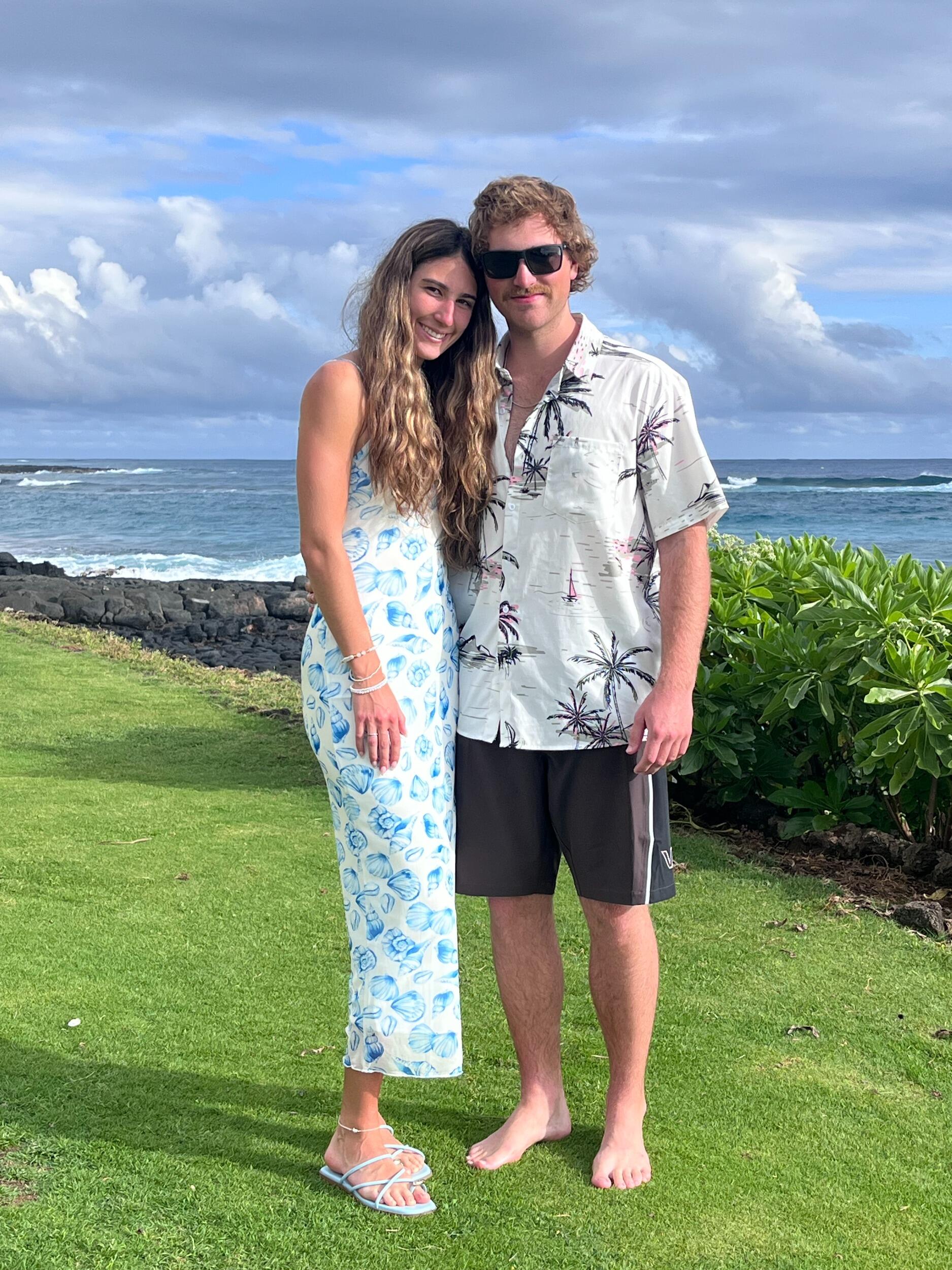 After Hannah graduated in December her and Gavin went to Kauai for a couple of weeks. 