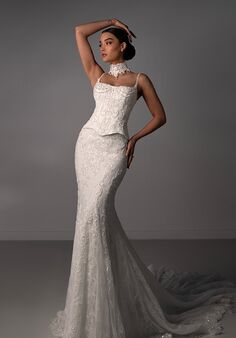 Martina Liana Luxe LE1457 Column Wedding Dress