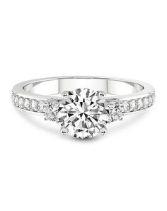Friendly Diamonds Elegant Princess, Asscher, Cushion, Emerald, Marquise, Pear, Radiant, Round, Oval Cut Engagement Ring