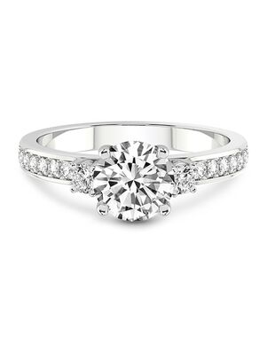 Friendly Diamonds Elegant Princess, Asscher, Cushion, Emerald, Marquise, Pear, Radiant, Round, Oval Cut Engagement Ring