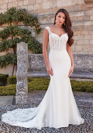 Sincerity Bridal 44334 Fit-and-Flare Wedding Dress