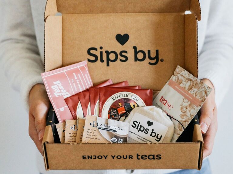 Tea subscription box gift for mother-in-law