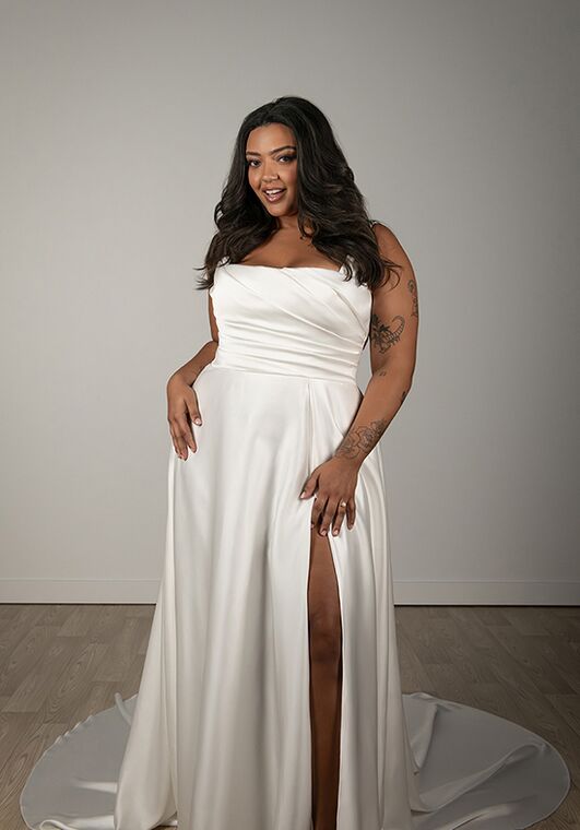 Stella York SY8110 A-Line Wedding Dress - 3