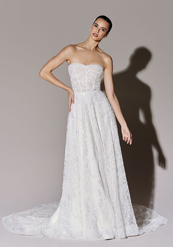 Justin Alexander Signature Afterglow A-Line Wedding Dress - 1