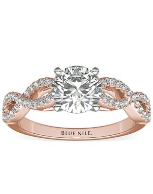 Blue Nile Round Cut Engagement Ring