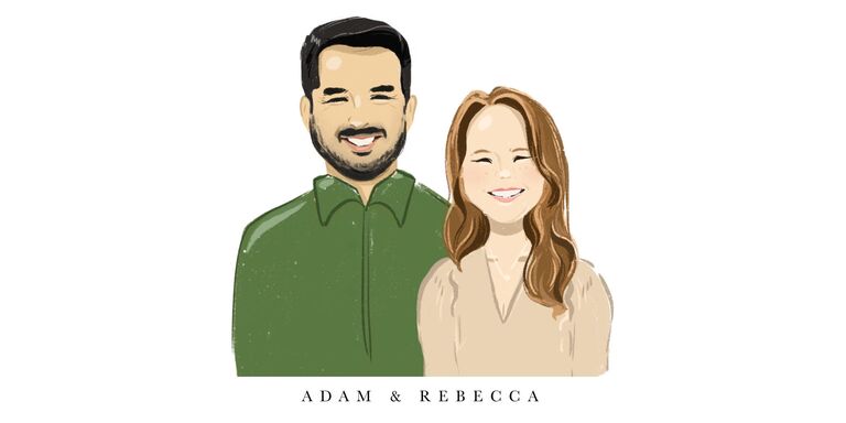 Rebecca & Adam Home Page Banner